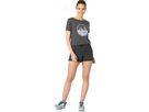 GO OUT Damen-Kurzarm-Merino-Shirt / pirate grey melange / L