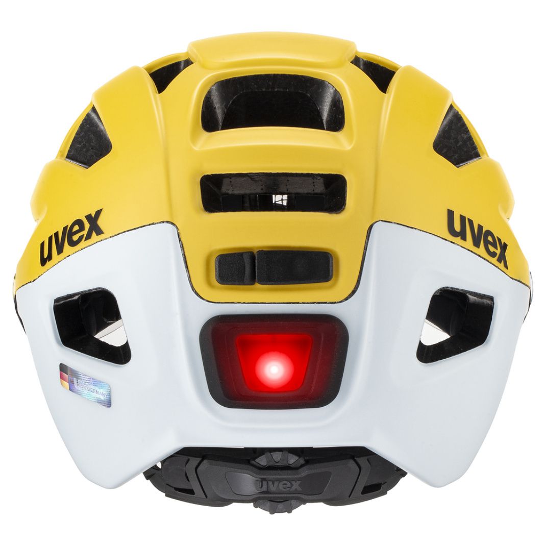FINALE VISOR Velohelm / sunbee-cloud matt / 52-57CM
