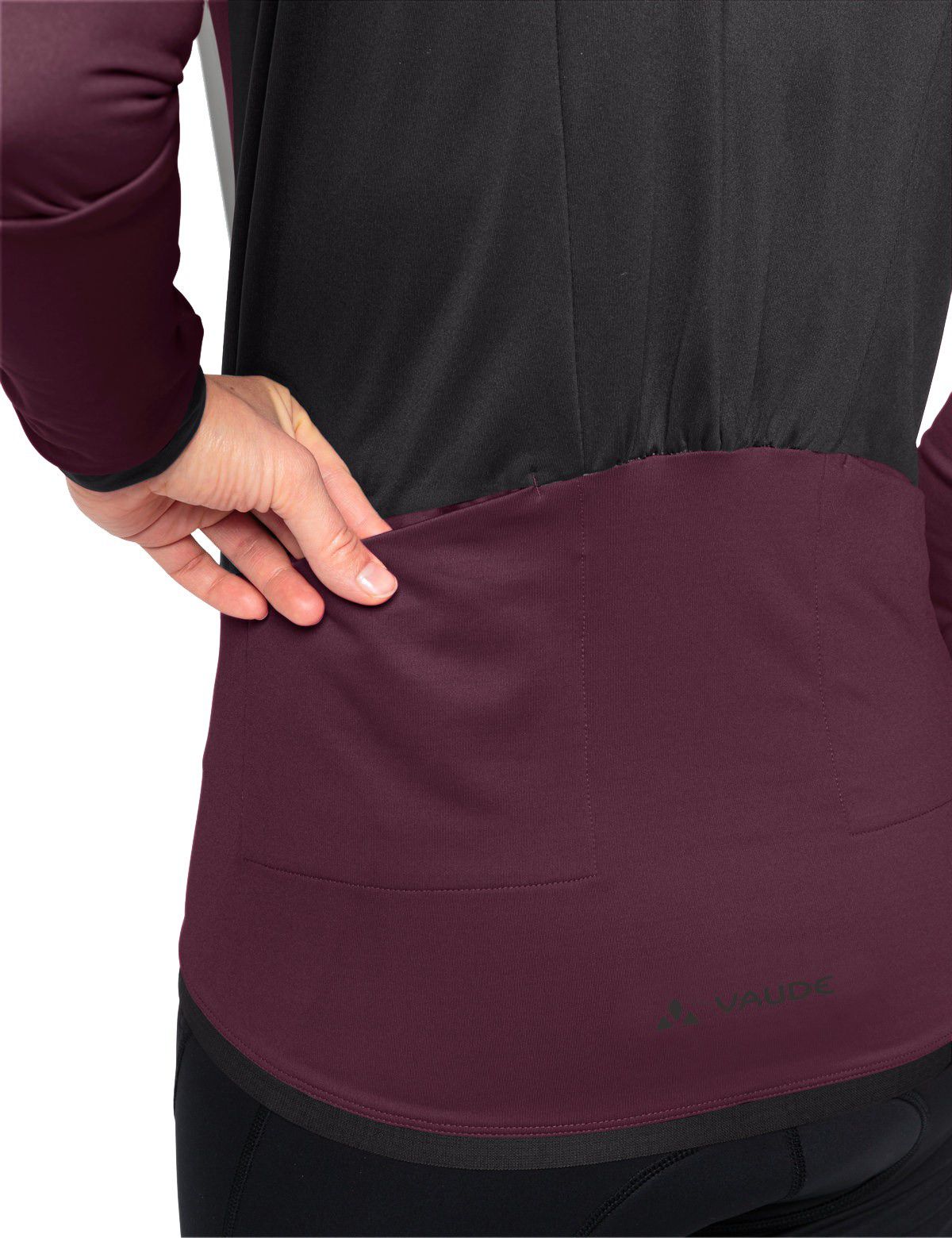 POSTA II Damen-Thermo-Langarmtrikot / cassis / 36