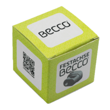 NABECCO Vollachsadapter / silber / M10 X 1.0