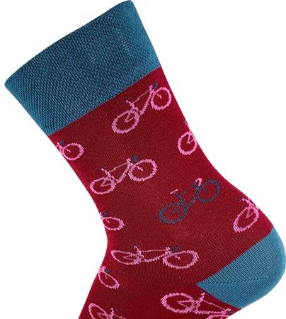 Bici - Freizeitsocken / berry / M=40-43