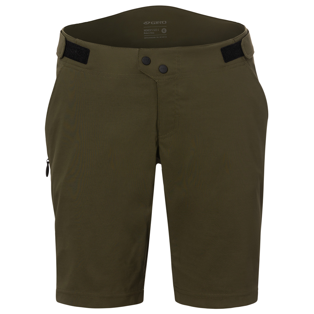 RIDE Damen-Gravel-Shorts / trail green / 6