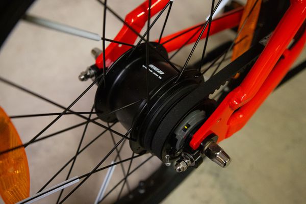 FLiZZi 20 RIEMEN Kindervelo / rot / 20 ZOLL