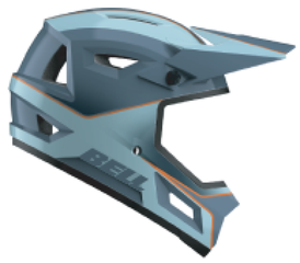 Sanction II DLX MIPS Helmet / matte blue crux / L 57-59