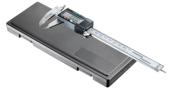 DIGITAL STAINLESS, Schieblehre / silber / 0-150mm