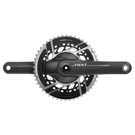 MY24 Power Meter Crankset Red AXS 2x DUB / natural carbon / 170mm