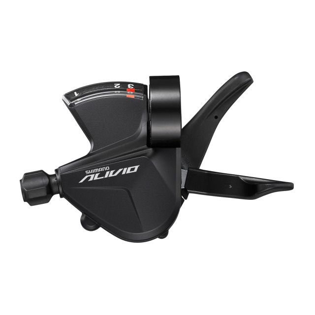 ALIVIO M3100 Schalthebel 2-/3-/9-fach / schwarz / rechts 9-Gang