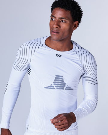 Men Invent 4.0 Shirt LG SL / White/Black / L