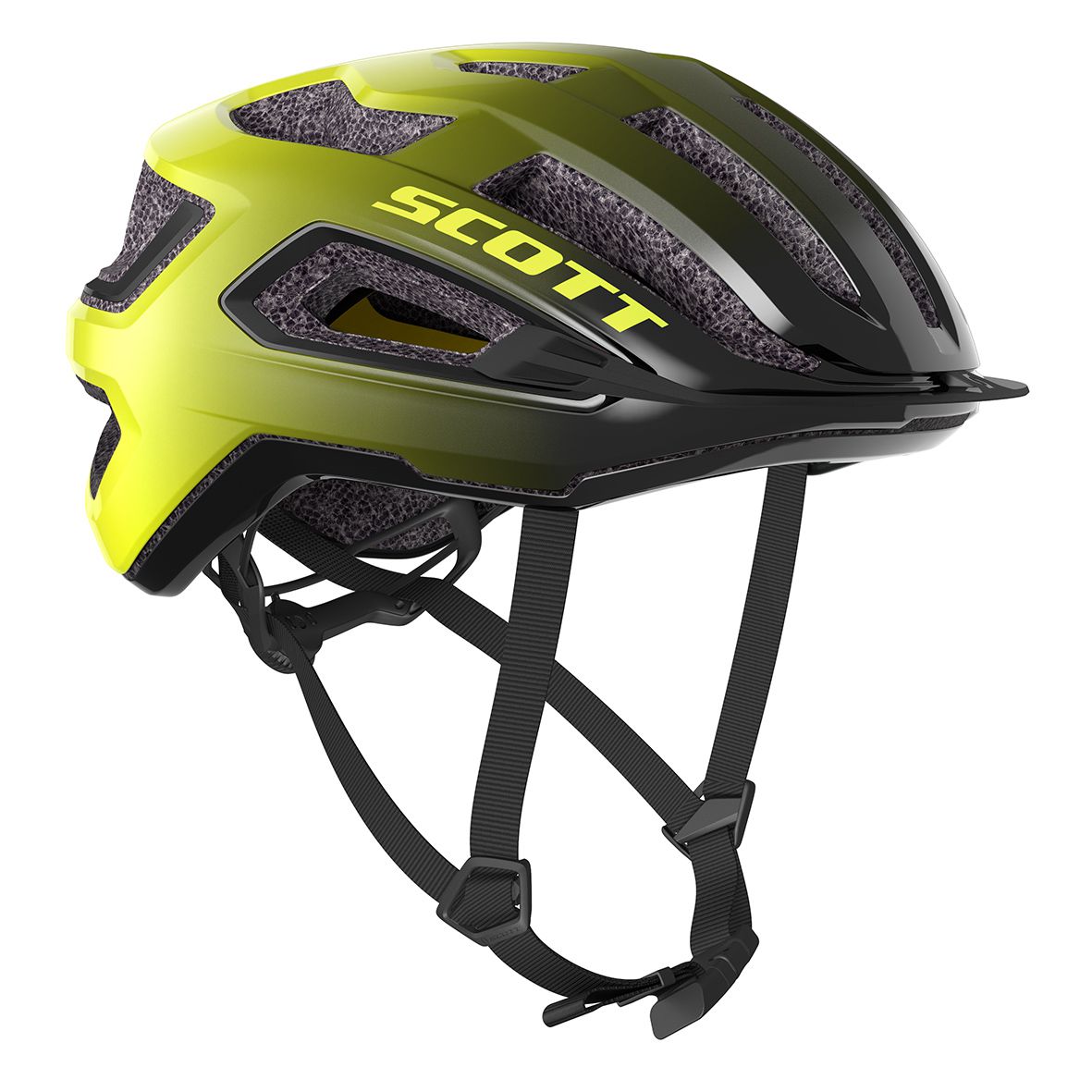 ARX PLUS MIPS Velohelm / black radium yellow / 51-55CM