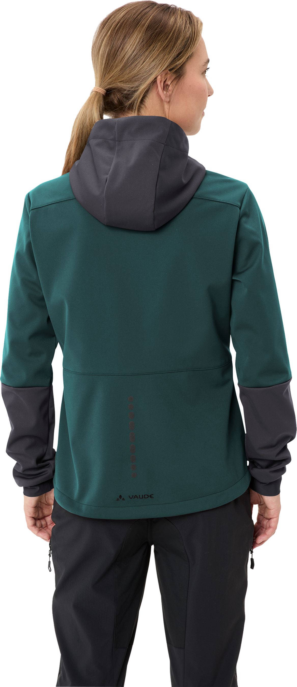 QIMSA Damen-Softshelljacke / deep pond / 36