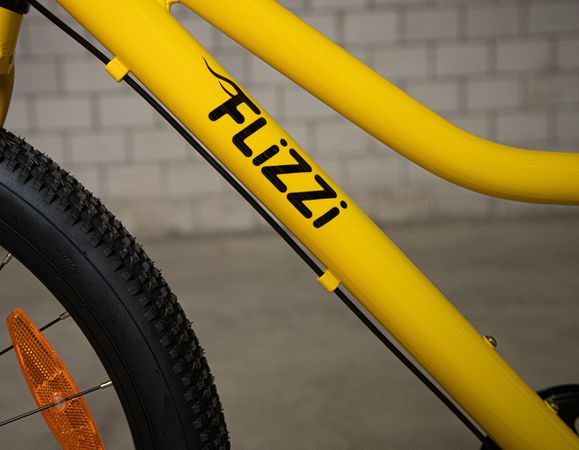 FLiZZi 24 KETTE Kindervelo / gelb / 24 ZOLL
