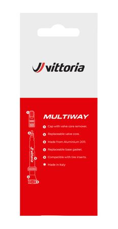 Tubeless Multiway Ventil / black / 100 mm