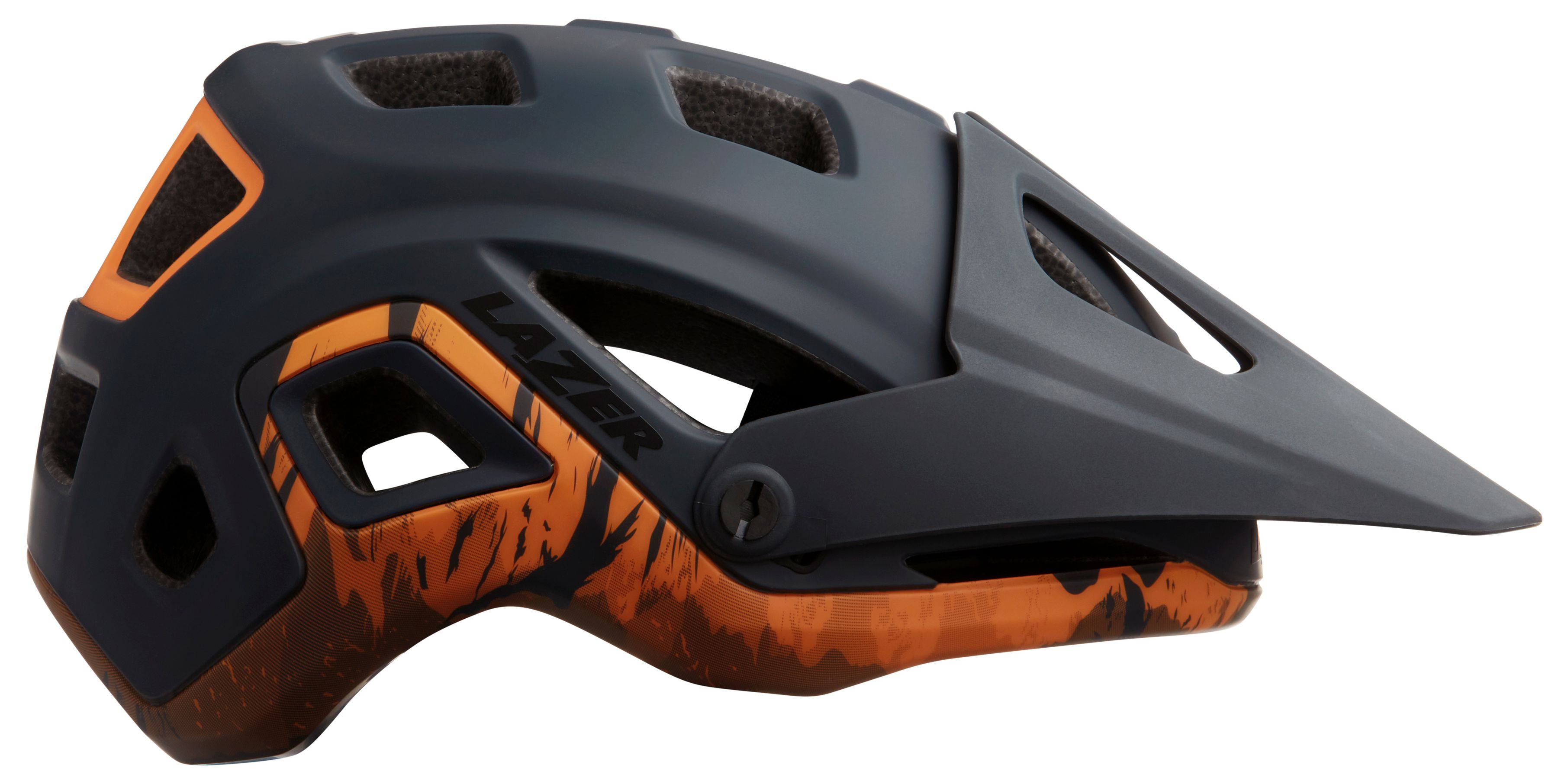 LAZER Unisex MTB Impala MIPS Helm / matte cobalt orange / S