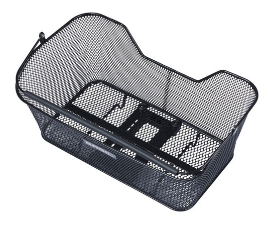 Base XL MIK Fahrradkorb hinten (Öko-Bodenkorb) / schwarz
