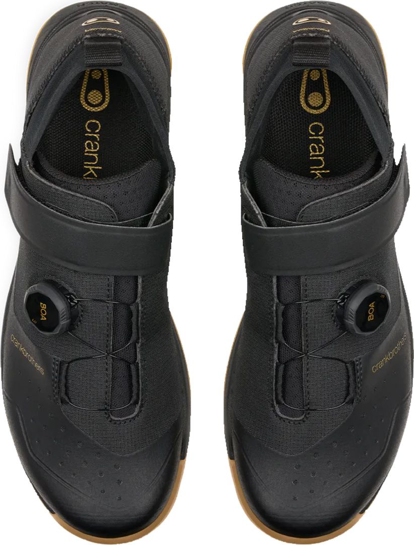 Crankbrothers Stamp Trail Schuh Boa / schwarz-gold / 42