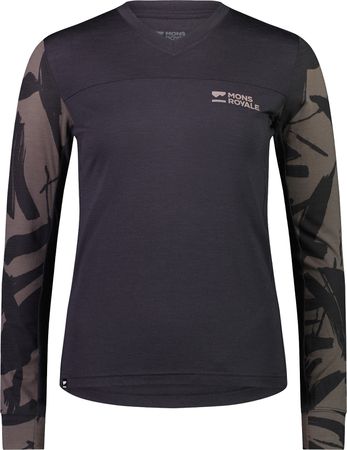 REDWOOD ENDURO Damen-Langarmshirt / shale/fragments / M