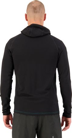 TRAVERSE Herren-Merino-Kapuzenjacke / marina/black / S