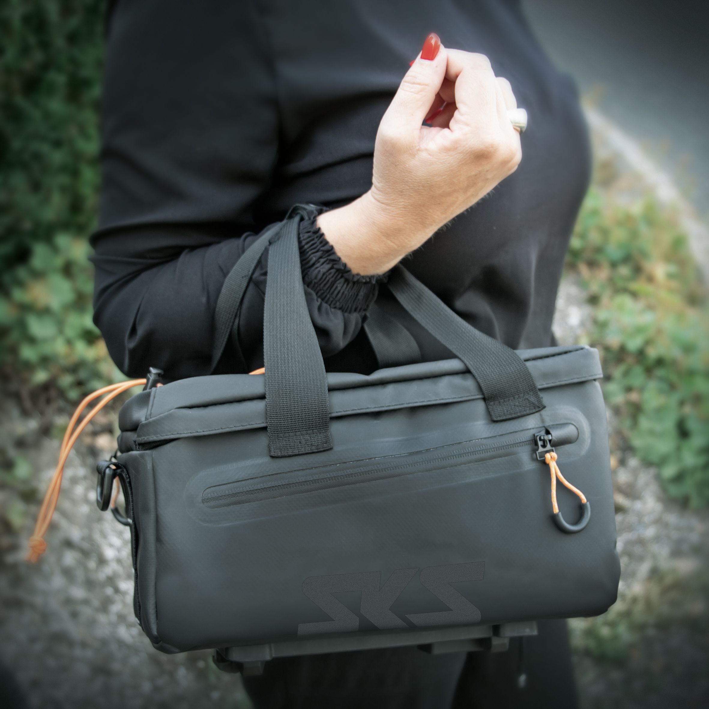 Gepäckträgertasche Infinity Topbag / schwarz