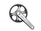 Kettenradgarnitur CUES FC-U6030 / silber / 172.5 mm, 40, nein