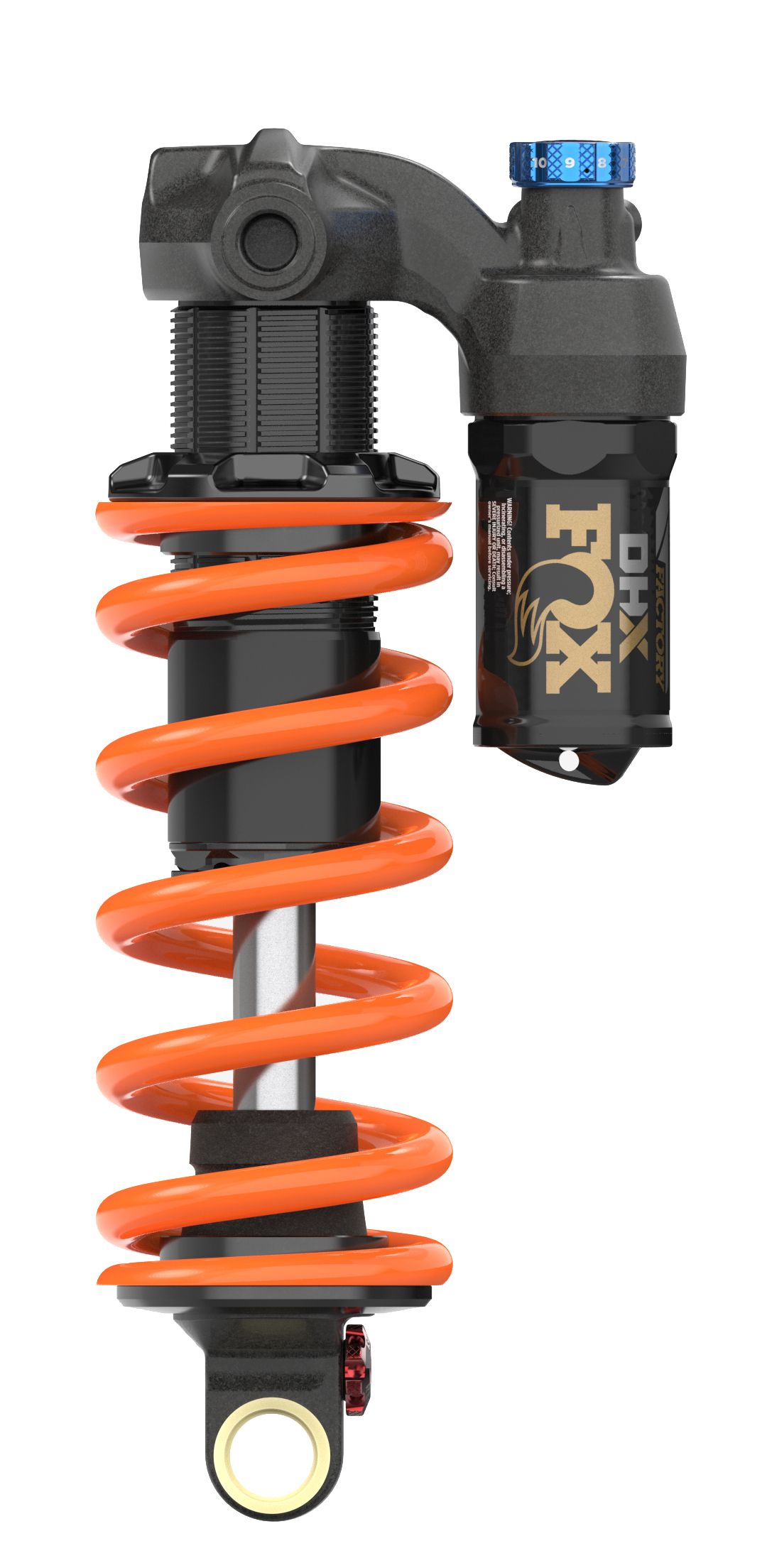 Dämpfer DHX FS 2pos-Adj Trunnion / 185 x 52.5