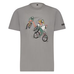 Men Sentiero Ltd T-Shirt / gray black / L