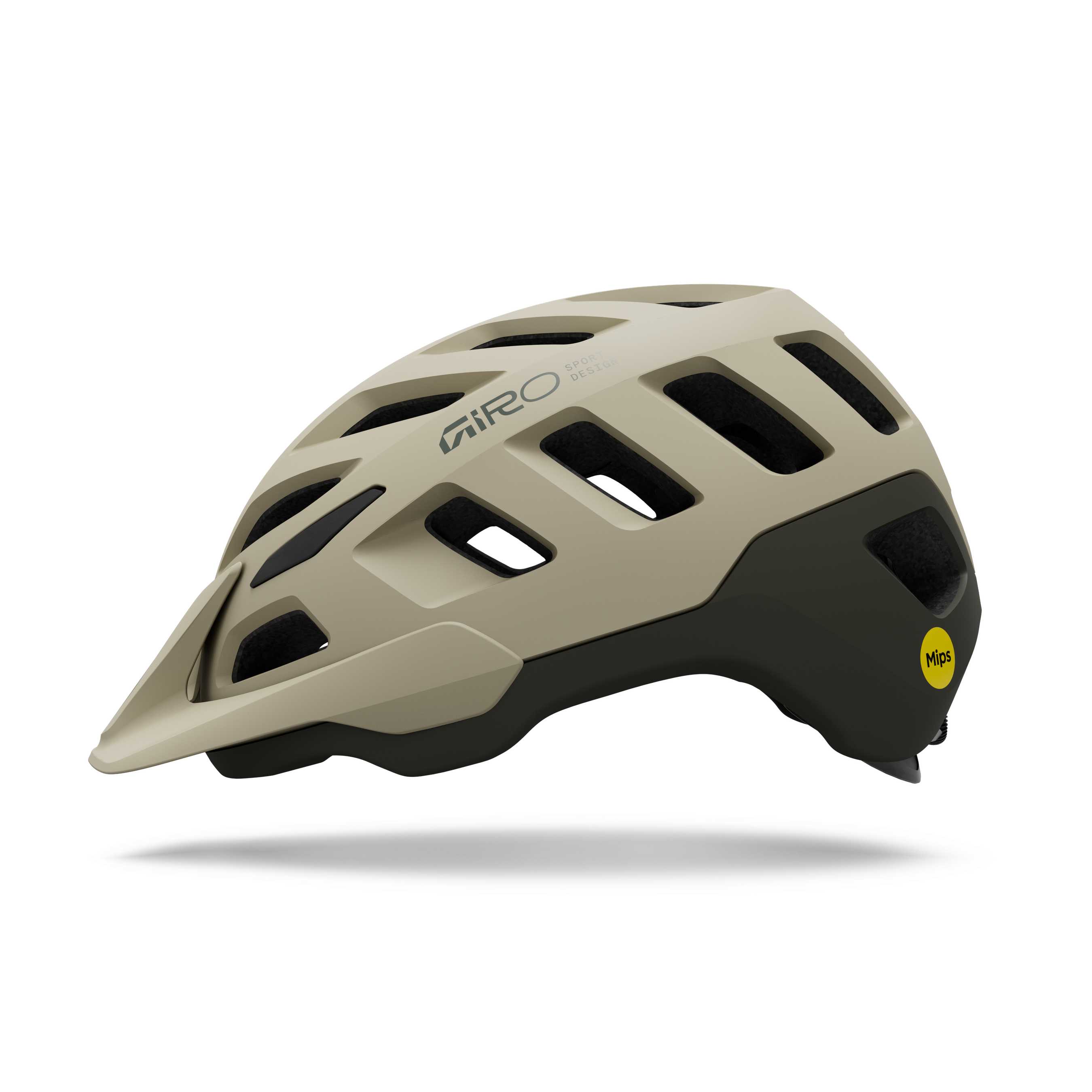 RADIX MIPS Velohelm / matte stone / L 59-63cm