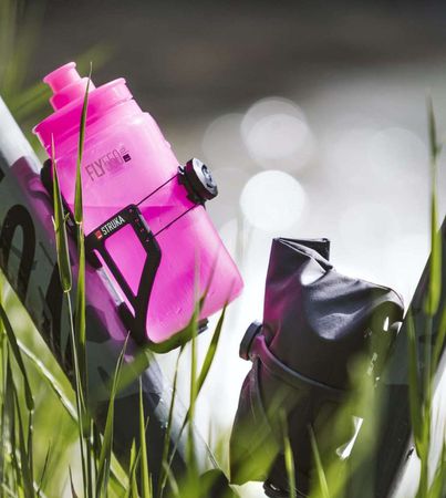 Bidon Fly Tex / clear pink / 550 ml, 51 g, Durchmesser 74 mm