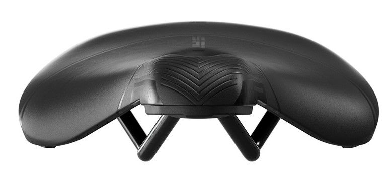 Sattel Sirin Team mit Öffnung schwarz / black / 152 mm