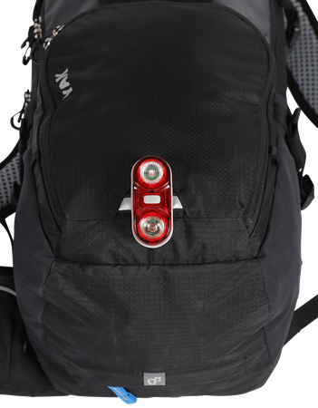 YAK Rucksack 19 + 5 Liter / schwarz grau / 19+5L