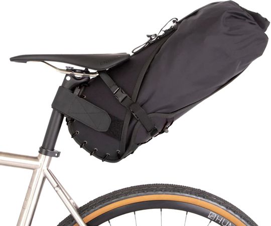 Saddle Bag 14 litres Black / schwarz / 45 x 18 x 18 cm, 14 l