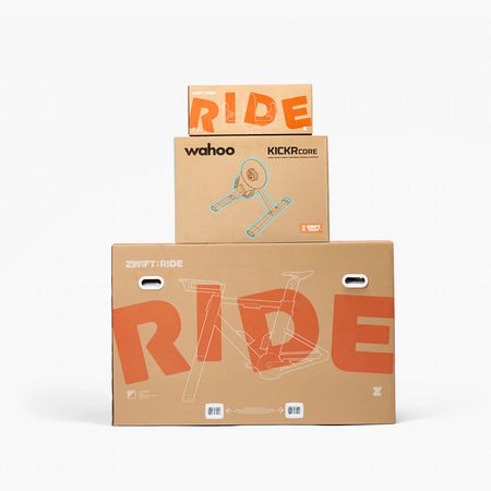 ZWIFT RIDE mit KICKR CORE 2 Hometrainer