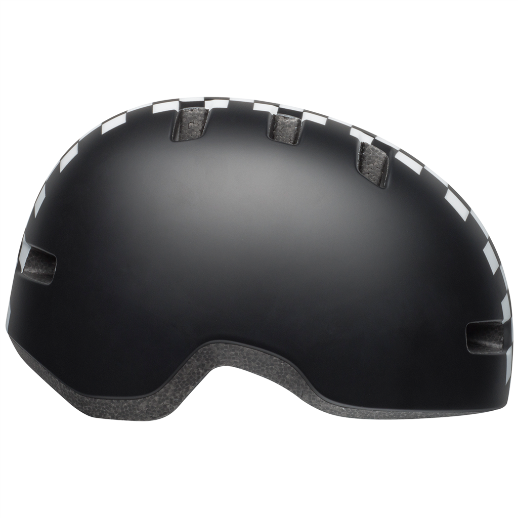 Lil Ripper Helmet / matte black/white checkers / XS