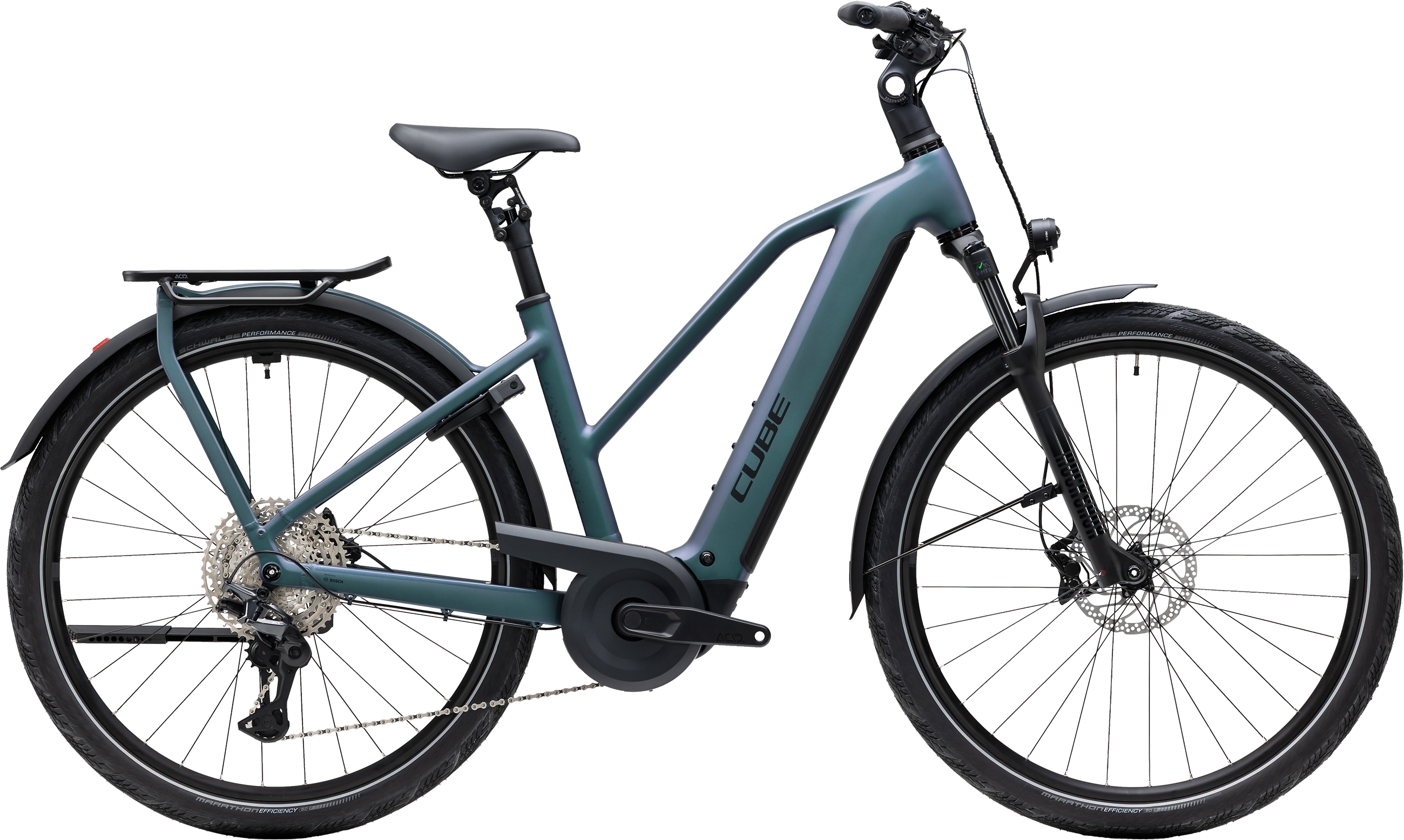 KATHMANDU HYBRID PRO 800 Trapez E-City/Alltag / smaragd / 54 CM