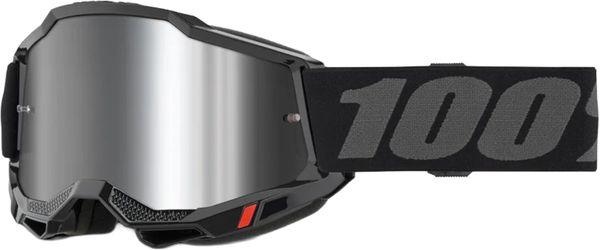 Goggle Accuri 2 Junior / Black - Mirror Silver Lens / schwarz