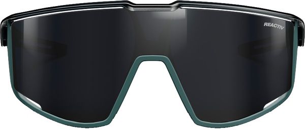 FURY Sportbrille / schwarz/grün matt