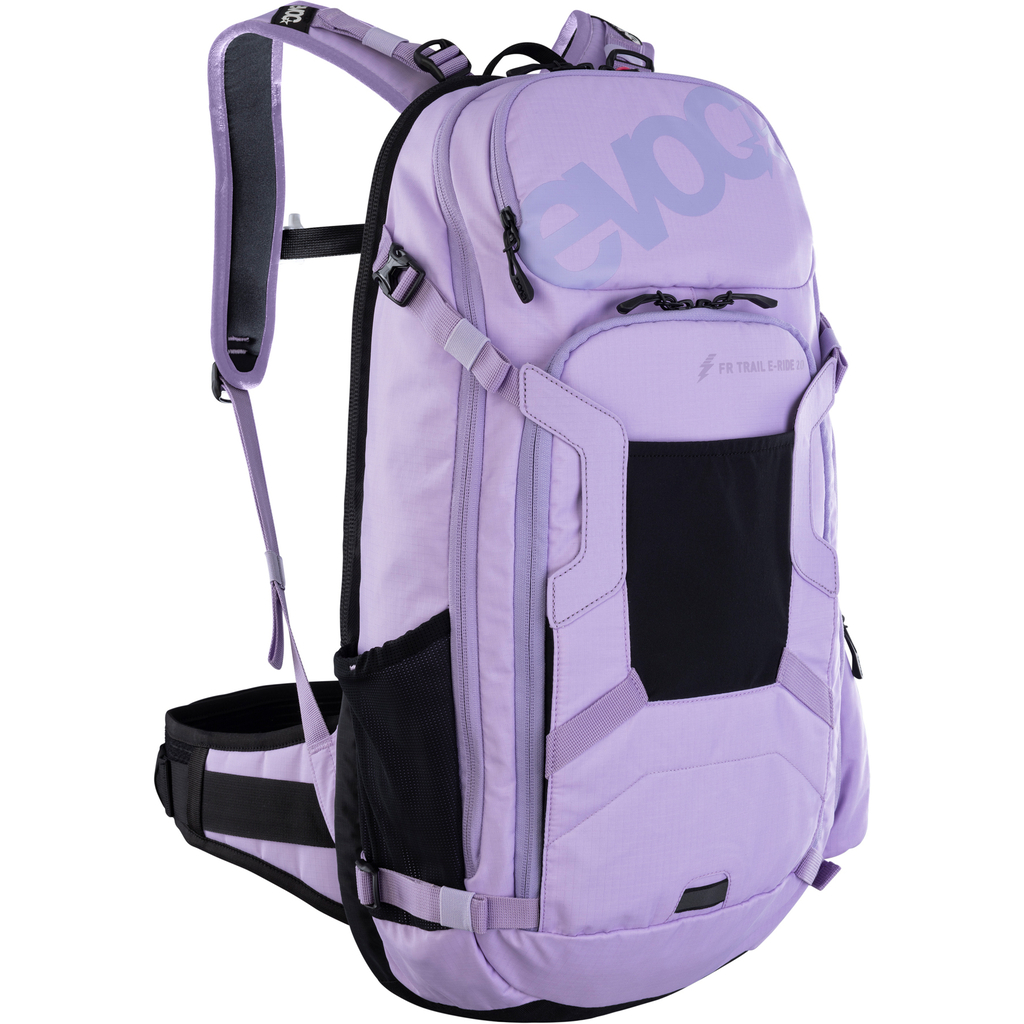 FR TRAIL E-RIDE Protektorenrucksack, 22 L / purple rose / M/L