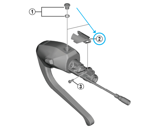 Fixierungskappe ST-R9180 / L