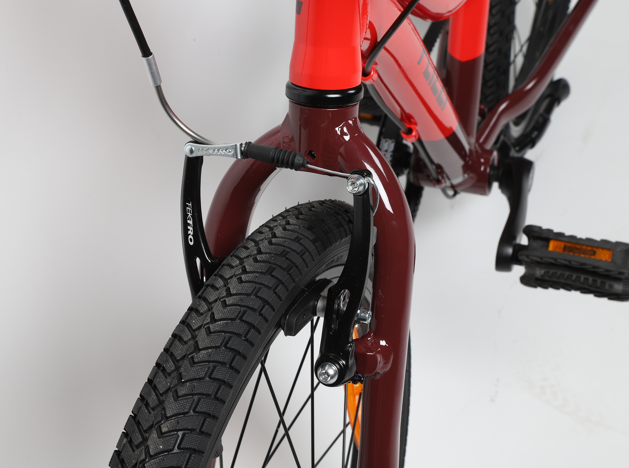 FLiZZi 20 RIEMEN Kindervelo / rot/dunkel / 20 ZOLL