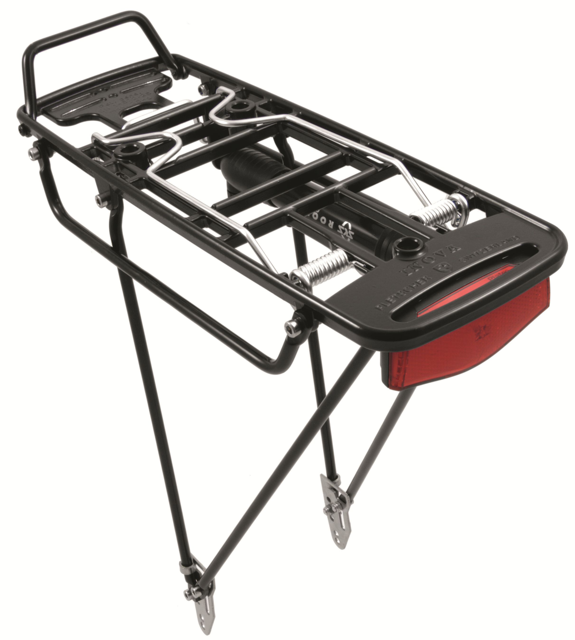 Gepäckträger Inova ohne Befestigung 320/354 mm schwarz / schwarz