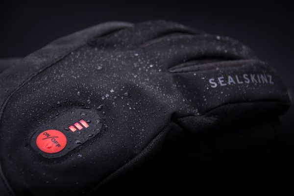 COLD WEATHER Heiz-Handschuh / schwarz / M