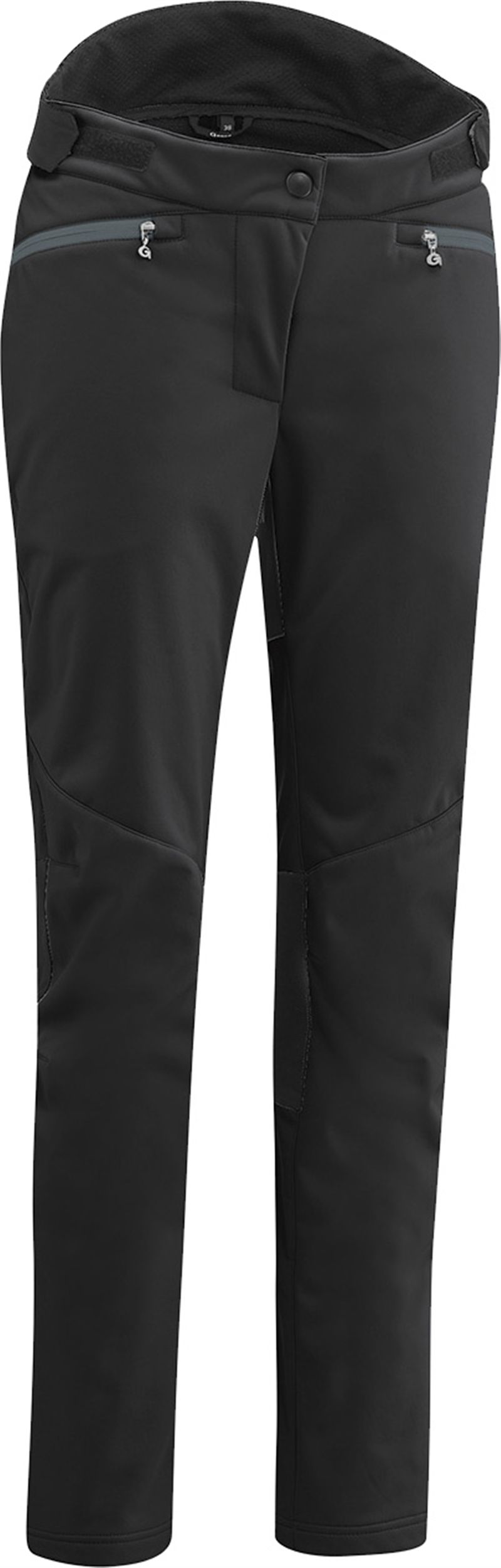 SKARN Damen-Softshellhose / schwarz / 42