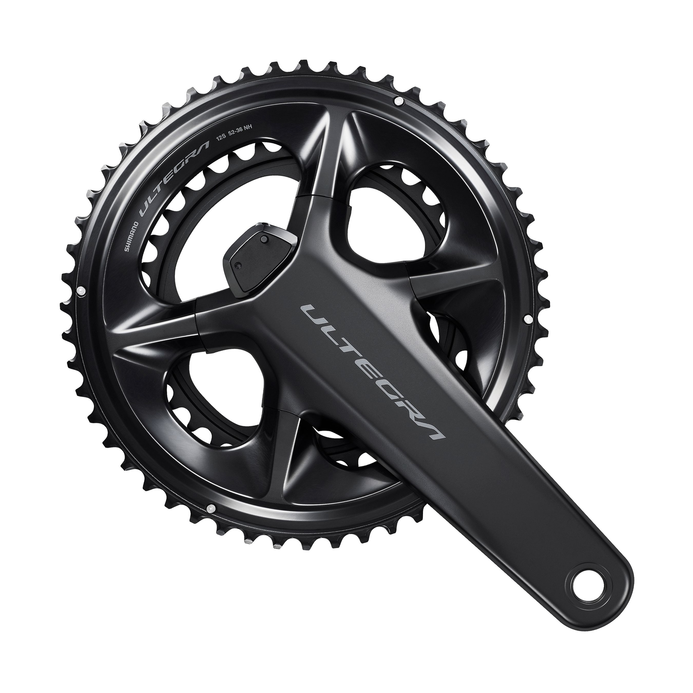 Kettenradgarnitur Ultegra FC-R8100P mit Leistungsmesser / Schwarz / 172.5 mm, ohne Kettenblatt