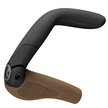 Lenkergriffe GP5 Evo BioKork brown / brown / S, 370 g