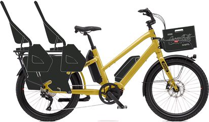 BOOST 10D CX Step Through E-Cargobikes 25km/h / wasabi green