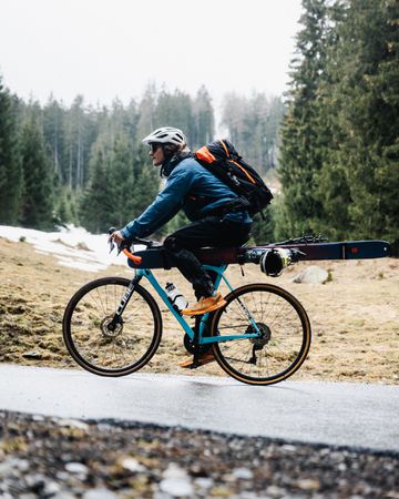 SKI RACK / 03 Skiträger für Velos / schwarz