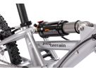 STREAMLINER gefedertes Windschattenvelo / silber