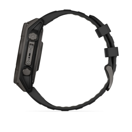 FENIX 8 SOLAR SAPPHIRE Multisportuhr / carbongrau / 47mm Sapphire, 22mm Armband