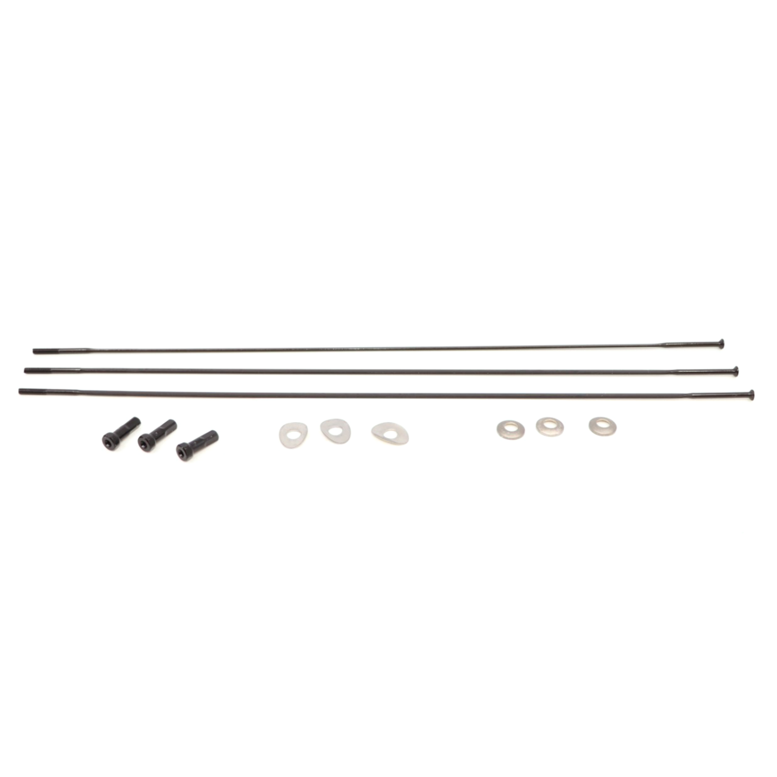 Spoke and Nipple 248mm CX-Ray Straight Pull Qty 3 / black