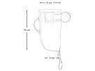 BACKCOUNTRY FOOD POUCH 0.8L / grau / 0.8L
