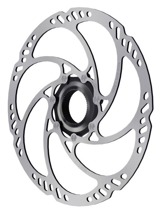 MDR-C Centerlock f. Steckachsen / silber / 160mm
